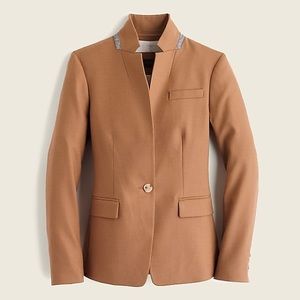 J Crew Women Blazer- Camel / Tan, Size 4